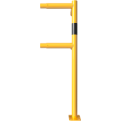 Protective railing | steel tube  48 mm | Corner post